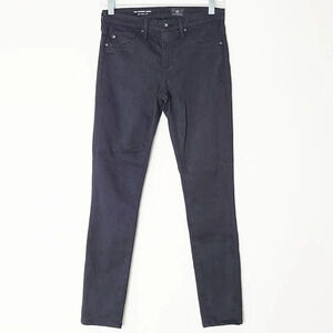 AG Adriano Goldschmied Black The Legging Ankle Skinny Jeans 25